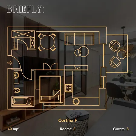 شقة North By Urbanesq Cortina F *